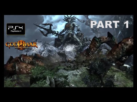 God of War III Remastered Walkthrough Gameplay [Full Game] Part 1 - No Commentary