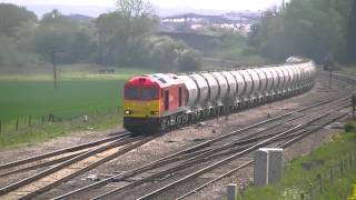 preview picture of video 'Mint DBS livery 60015 on 6F93 - Twice!.wmv'