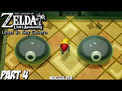 The Legend of Zelda: Link's Awakening Part 4 - Level 3 - Key Cavern | Nintendo Switch