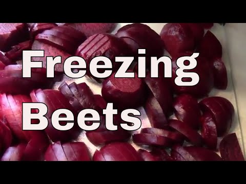 How to Freeze Beets For Later Use. - YouTube - YouTube
