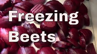 How to Freeze Beets For Later Use.