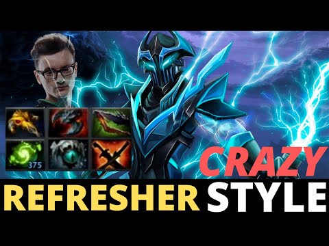MIRACLE [Razor] Refresher X2 Ulti So Strong 7.23 Dota 2