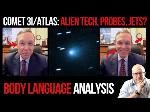 Comet 3I/Atlas: Alien Tech, Probes, & Jets? Avi Loeb Body Language Analysis