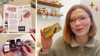 Journaling Vlog: A New Pen, TN Pages & Ink Doodles