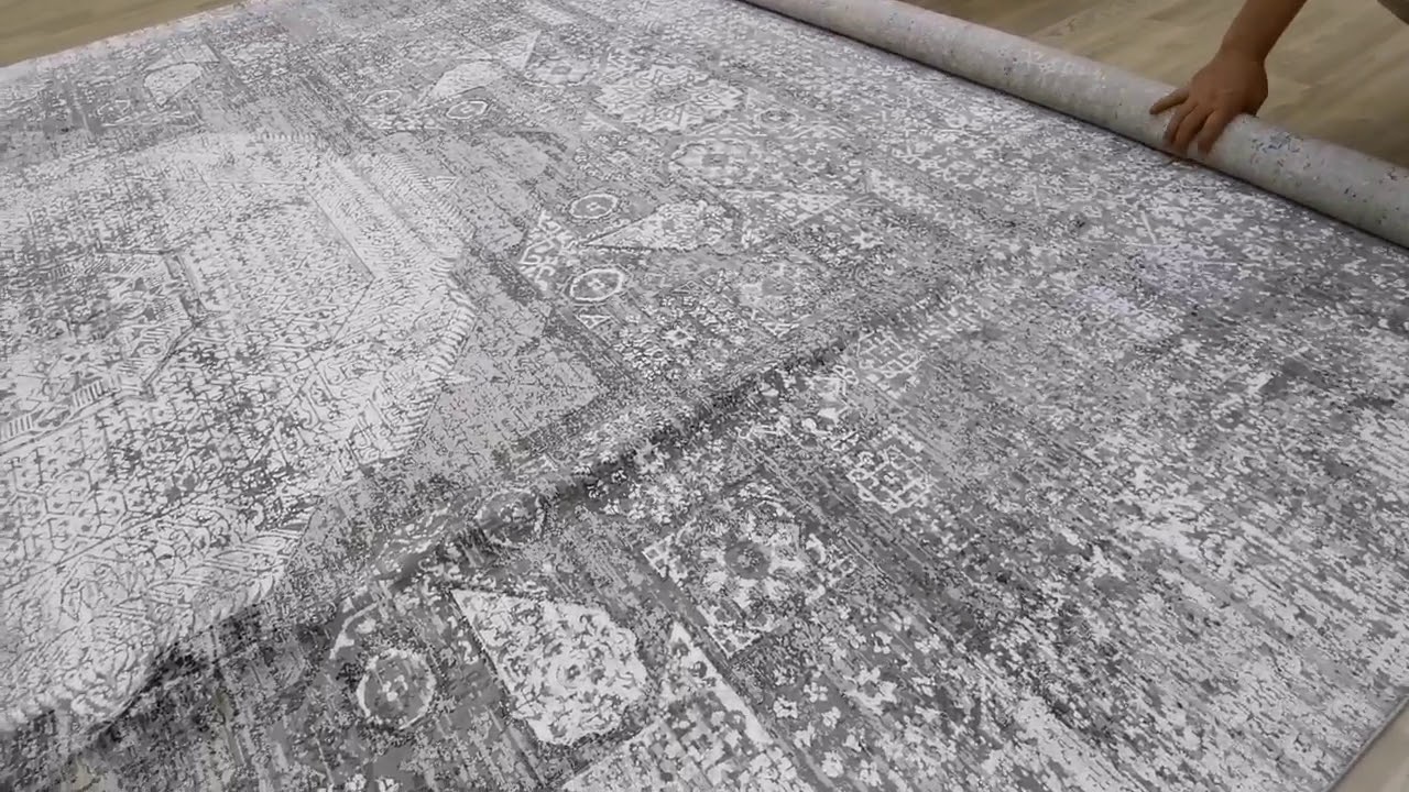 modern handmade bamboo silk rug 3mx4m