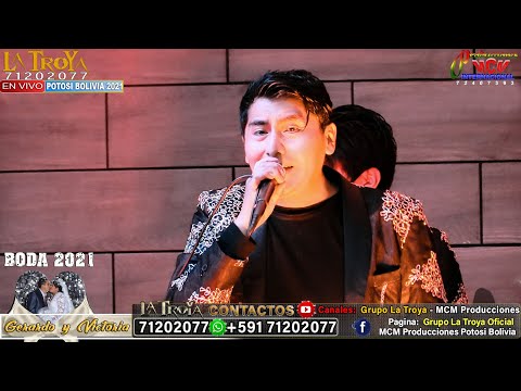 Grupo LA TROYA (EN VIVO POTOSI 2021) en la Boda de Gerardo y Victoria [MCM Producciones]