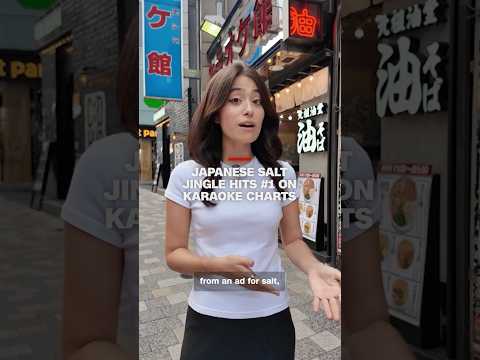 Japanese salt jingle hits #1 on karaoke charts