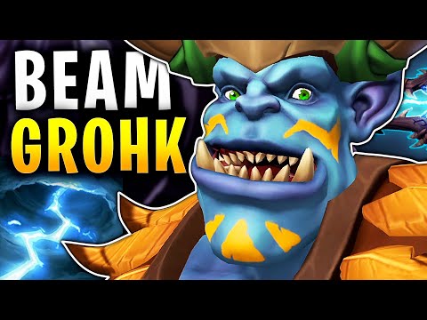 SOLO HEALER GROHK GOES HUGE! - Paladins Gameplay Build