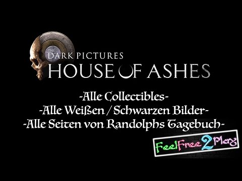 House of Ashes | 100% Collectibles | Geheimnisse, Randolphs Tagebuch, schwarze Bilder, weiße Bilder