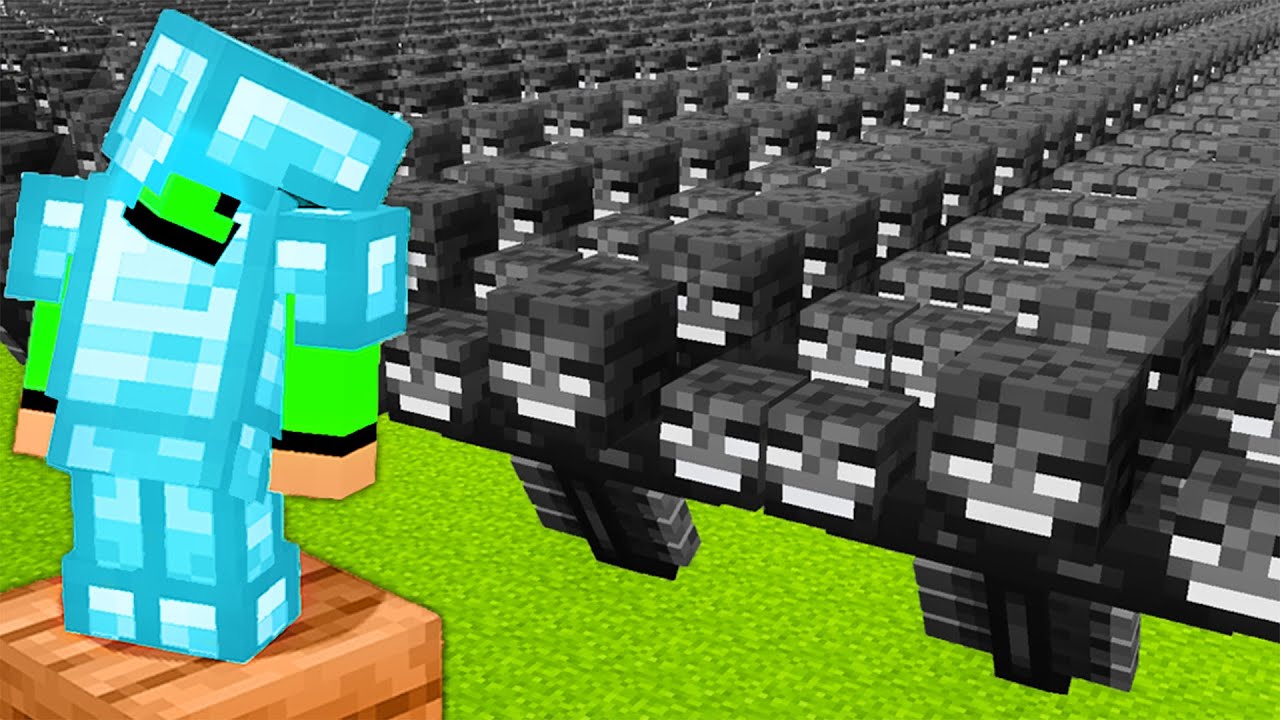 Survive 100 Days but Every Mob is the Wither