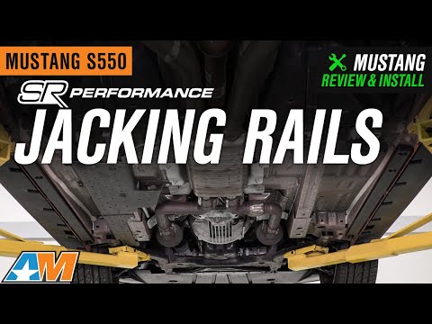 2015-2020 Mustang Fastback SR Performance Jacking Rails; Black Review & Install