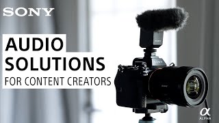 Video thumbnail for Audio Solution for Content Creators: Sony ECM-B1M by Sony I Alpha Universe