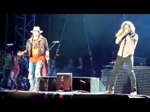 Guns N Roses - My Michelle (with Sebastian Bach) (Gods Of Metal, Milan, 22.06.2012)