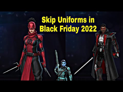 Additional Skip Uniforms Special Guide And List For Black Friday 2022 - Marvel Future Fight