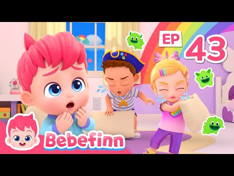 🤧 Cover your sneeze | EP43 | Bebefinn Songs for Kids | Nursery Rhymes & Kids Songs