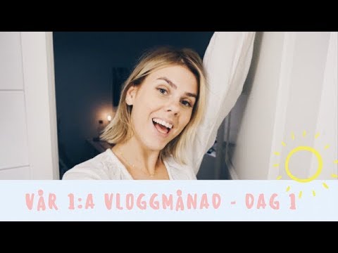 Vloggmånad dag 1 - Lykke blöder näsblod!