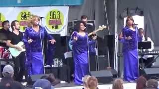FLOS, Scherrie & Lynda, formerly of The Supremes perform Come See About me
