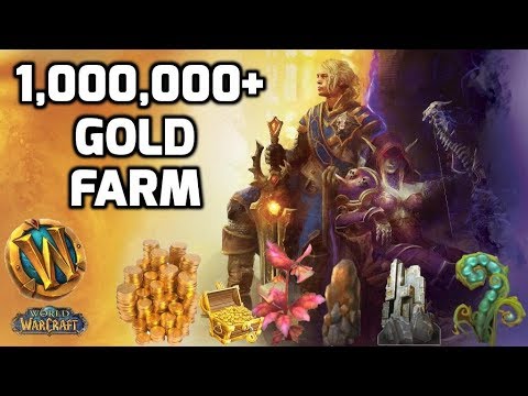 How i made 1,000,000+ Gold - BFA Gold Making