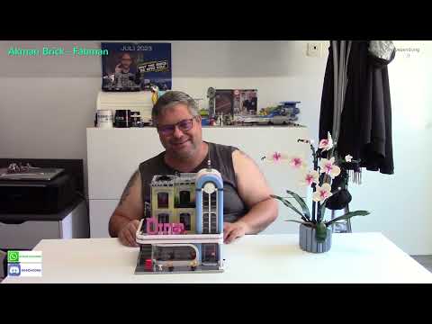 Das LEGO 10260 Downtown Diner Nachbau