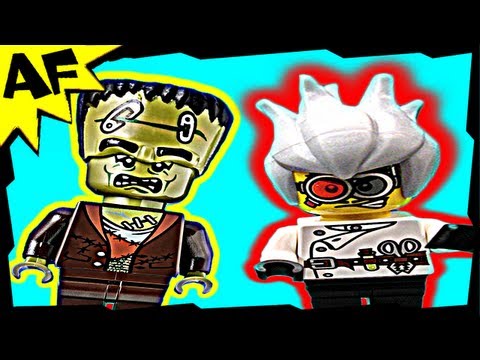Vidéo LEGO Monster Fighters 9466 : Le professeur fou et sa créature monstrueuse