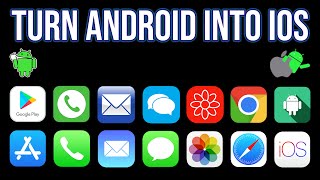 Turn Android Into iPhone iOS 15 - Launcher iOS 15 - iPhone iOS Launcher
