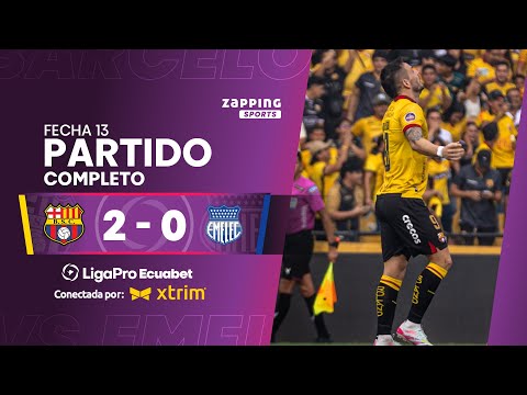 PARTIDO COMPLETO | Barcelona SC 2 - 0 CS Emelec / Fecha 13 / LigaPro Ecuabet conectada por Xtrim