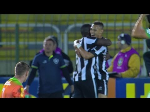 Melhores Momentos - Botafogo 3 x 1 América-MG - Brasileirão 15/05/2016