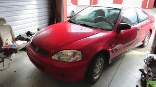 BUYING A $200 CIVIC OFF CRAIGSLIST & FIXING IT FOR FREE