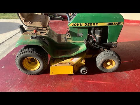 John Deere 111 purchase and repairs (1984 model)