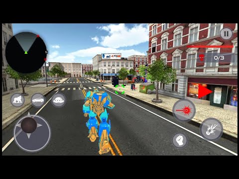 Gorilla Robot Car Robot Games - Android Gameplay