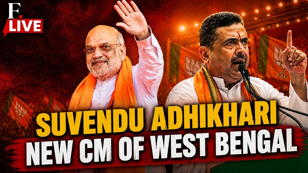 Amit Shah LIVE: Suvendu Adhikari to be Sworn in as New West Bengal CM | West Bengal Election 2026