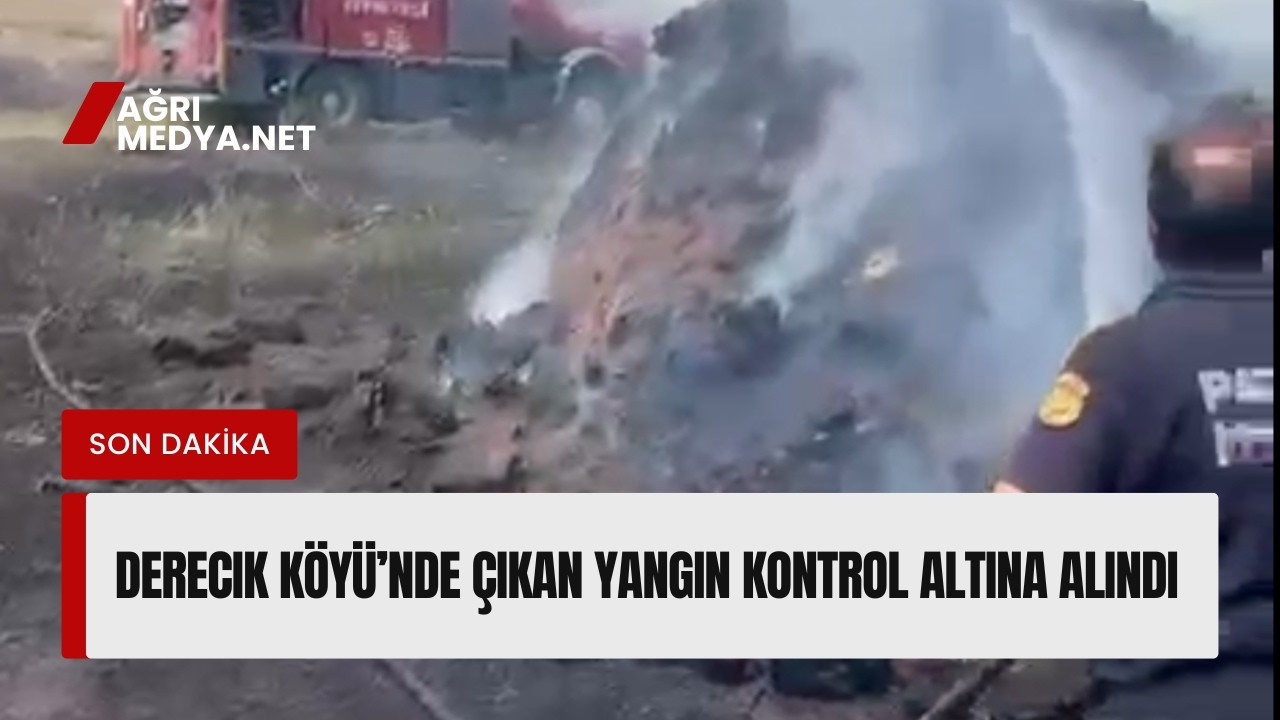 Derecik Köyü’nde Çıkan Yangın Kontrol Altına Alındı