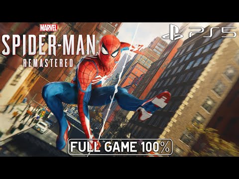 Spider-Man Remastered PS5 - Full Game 100% Longplay Walkthrough