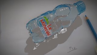 gambar keren air minum|tutorial mudah|#gambarair #drawing3d