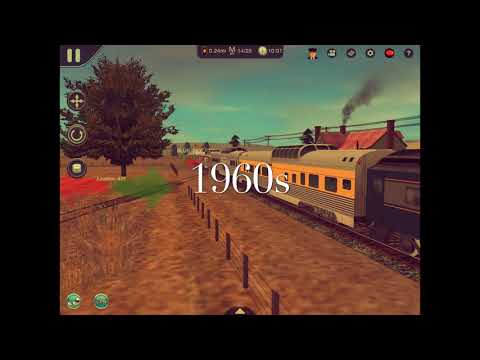 Trainz Simulator - 2 Trains Through the years