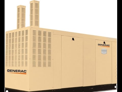 Generac Power System Commercial Series Liquid Cooled Standby Generator 150 KW 277 480 Volts