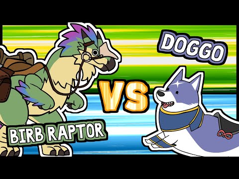 THAT'S ᴍʜ WILD: Seikret Vs Palamute (Monster Hunter Wilds animation)