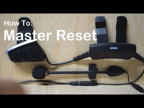 Cardo PACKTALK SLIM - Master Reset