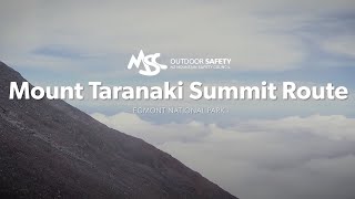NZ Mountain Safety Council has created a video guide for the Mount Taranaki Summit Route. While this might appear to be a simple day walk, this is definitely NOT the case. The video takes you through the required preparations to make it home safe.