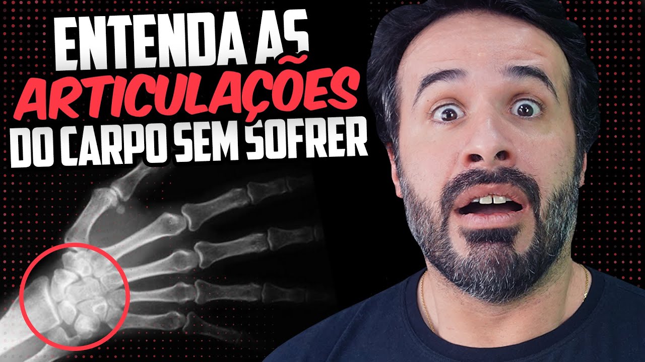 ENTENDA AS ARTICULAÇÕES DO CARPO SEM SOFRER