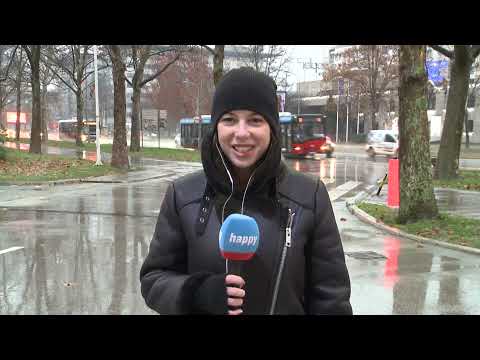 Mirna noc u Beogradu za razliku od pojedinih saobracajnica sirom Srbije -DJS- (TV Happy 27.12.2021)