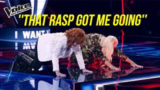 Beyond Smooth... TOP 10 RAW GRITTY Reinventions Ever! | The Voice