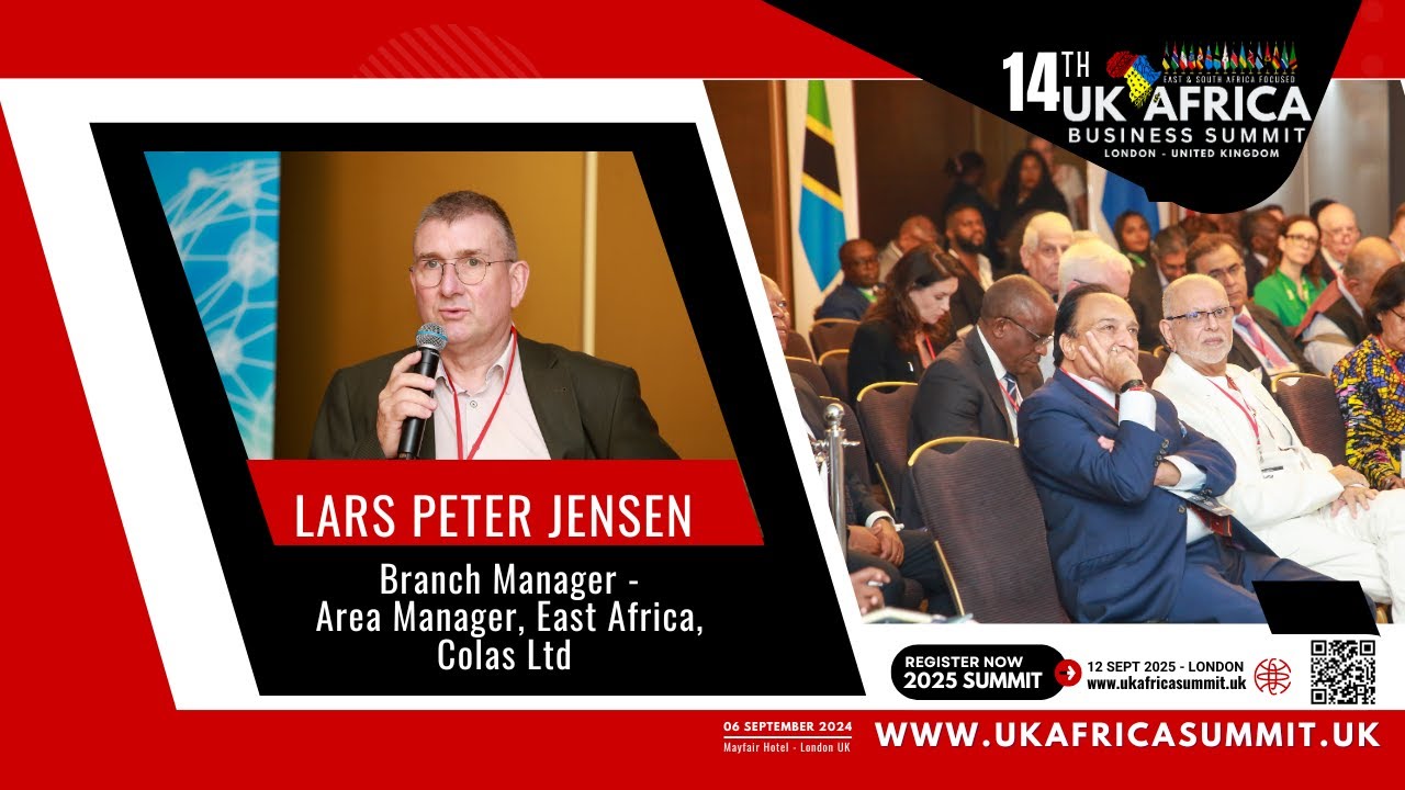 Lars Peter Jensen on Colas’s Infrastructure Projects & Challenges in Uganda at UK-Africa Summit 🌍🚧