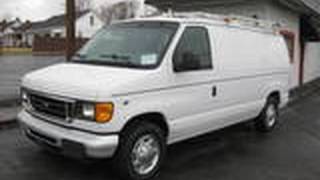 2005 Ford E150 Start Up, Engine, and In Depth Tour