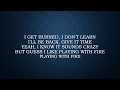 Thomas Rhett ft. Danielle Bradbery- Playing with Fire Lyrics