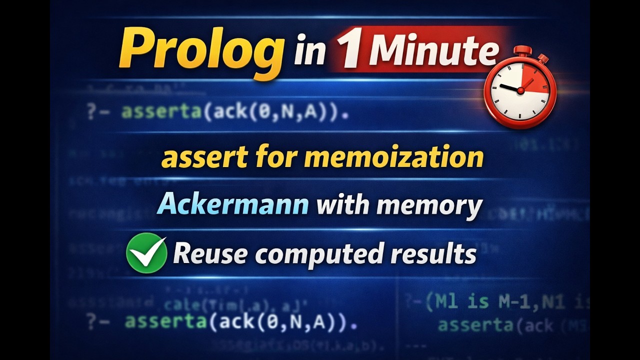 N-Prolog　Prolog assert explained with example (1 min)