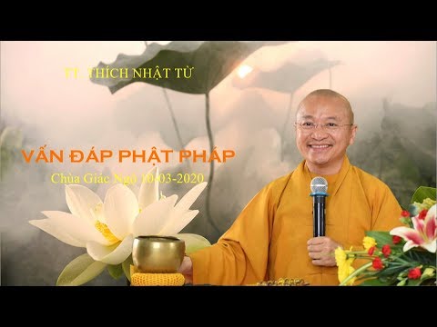 VẤN ĐÁP PHẬT PHÁP ONLINE 10-03-2020