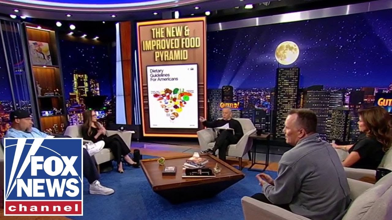 'Gutfeld!': The food pyramid gets flipped...