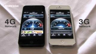 iPhone 5 4G EE Internet Speed Test
