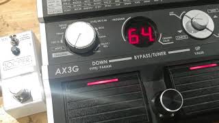 Video thumbnail for Korg AX3G Hellscape Guitar Demo Part 1 of 2 by For The Love Of Noise